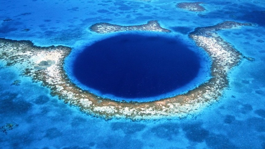 Blue holes