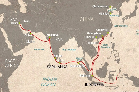 China's Maritime Ambitions: a Sinister String of Pearls or a Benevolent  Silk Road (or Both)?