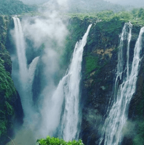 The Kunchikal falls